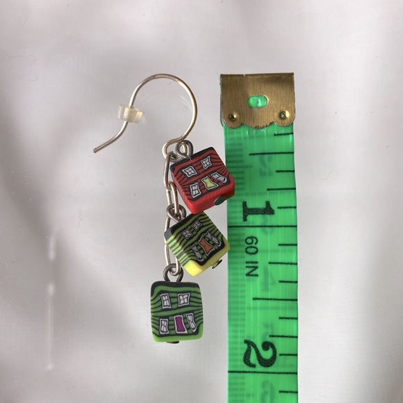 Little Houses Earrings - Picture 5 of 5